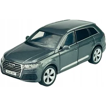 auto na autodráhu TAYUMO AUDI Q7 II 4M ŠEDÁ 1:32 KOVOVÝ NOVÝ MODEL