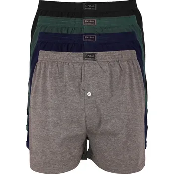 Slipy Aston bavlněné trenkoslipy - 4bal. XXL vícebarevná