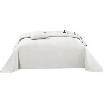 Prostěradlo Přehoz Spod Igły i Nitki polyester 140 cm x 200 cm béžový