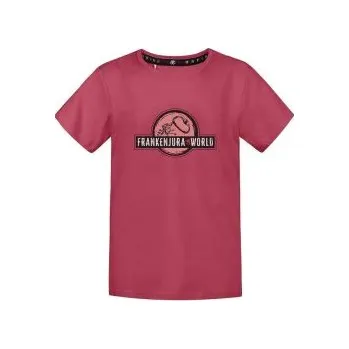 Chlapecké tričko RAFIKI KAILAS JR holly berry 152; Růžová triko