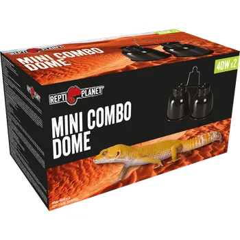 Osvětlení do terária Repti Planet Osvětlení Dual Mini Combo Dome 2x40W