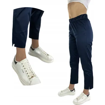 Zdravotnické kalhoty classic DuduMed Tmavě Modrá M