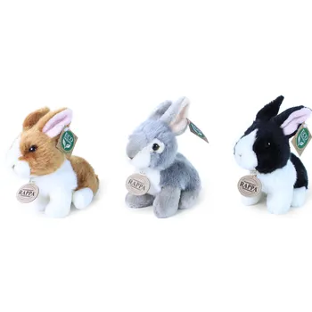 plyšák Rappa Eco-Friendly 689121 Sedící králík 16 cm mix barev