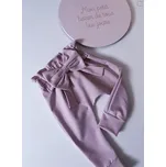 Palala Kalhoty s mašlí růžové 56 růžová