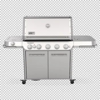 Zahradní gril Plynový gril WEBER Summit FS38 Stainless Steel + doprava zdarma!