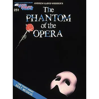The Phantom of the Opera - E-Z Play Today Volume 251 - písně pro začátečníky z Fantoma opery