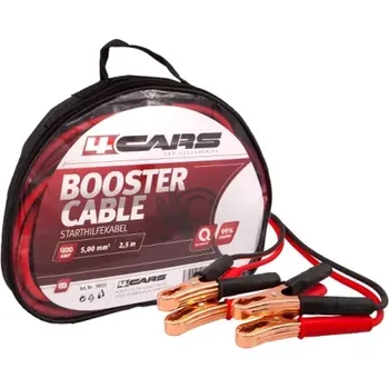 Startovací kabel 4CARS STARTOVACÍ KABELY 400AMP, 5.0mm2, 2.5m