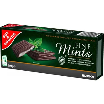 Čokoláda G&G Mátové tyčinky Classic 300 g