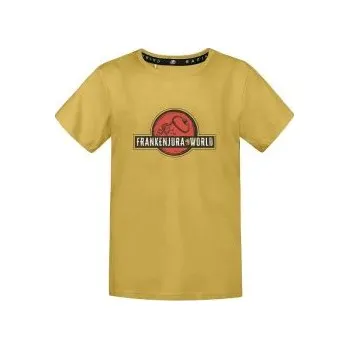Chlapecké tričko RAFIKI KAILAS JR khaki 128; Žlutá triko