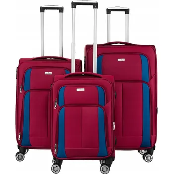 Peterson Měkký kufr sada polyester PTN 5209-SET BURG-NA 90 l