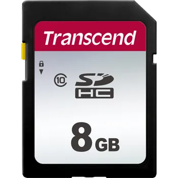 Paměťová karta Transcend Silver 300S SDHC UHS-I C10 R20/W10 8GB