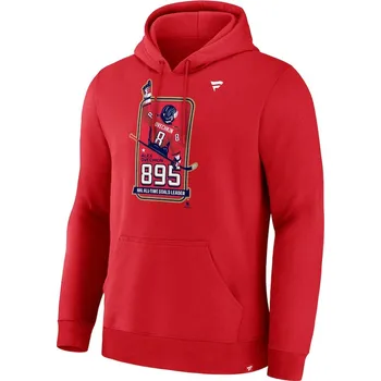 Pánská mikina Fanatics Pánská mikina Alex Ovechkin #8 Washington Capitals NHL The GR8 Chase Locker Room Pullover Hoodie Velikost: XL
