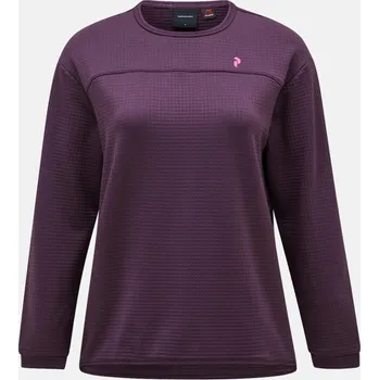 Dámská mikina MIKINA PEAK PERFORMANCE W TRAIL POLARTEC CREW MYSTIC PURPLE