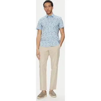 Pánská košile Blend Košile 20718102 Modrá Regular Fit L