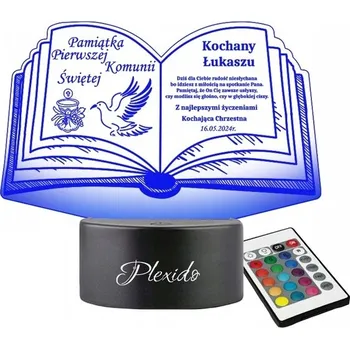 Lampička Plexido vícebarevná Noční lampa