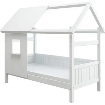 Dětská postel Thuka Postel 1/2 domeček Romantic 450 bílá