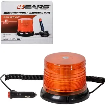 Autožárovka 4CARS VÍCEFUNKČNÍ VÝSTRAŽNÉ SVĚTLO 12/24V 40 LED