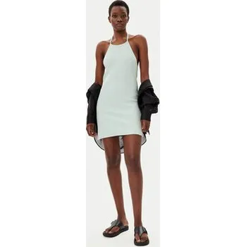 Oblečení a móda Calvin Klein Jeans Každodenní šaty J20J225286 Modrá Slim Fit S