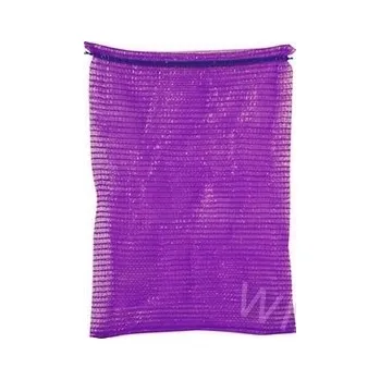 Rašlové pytle FIALOVÉ 42x60cm se stahovací šňůrkou, 10-15kg