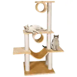 Odpočívadlo Magic Cat Iveta béžové 141cm