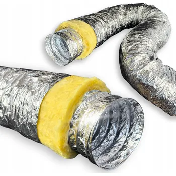Příslušenství pro vzduchotechniku Ventilační potrubí THERMOFLEX IZOLOVANÉ trubka spiro průměr 150 mm / 5 m + ATEST