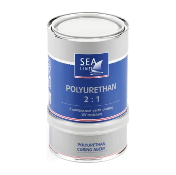 barva na kov POLYURETANOVÁ BARVA SEA-LINE 2K BÁZE + TVRDIČ BÍLÁ 0,75L SEA-LINE