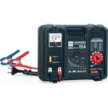 Nabíječka autobaterie USMĚRŇOVAČ S REGULACÍ 6/12V 15A BK5 PRO LODĚ AMIO