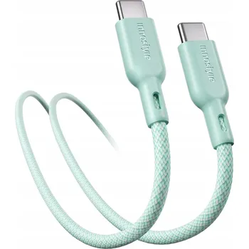 Datový kabel Kabel innostyle USB-C - USB-C 1,5 m zelený