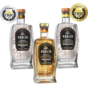 Pálenka Palírna Radlík Radlík sada pálenek 45 % 0.5 l