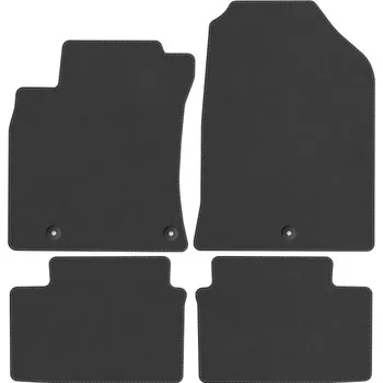 autokoberec Kobercové rohože Edecor velurové 4 ks