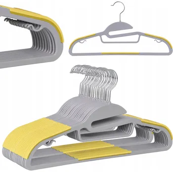 Ramínko Šatní ramínko plastový Gockowiak odstíny šedé