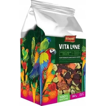Pamlsek pro psa Vitapol VitaLine Zeleninová svačinka pro papoušky 80g