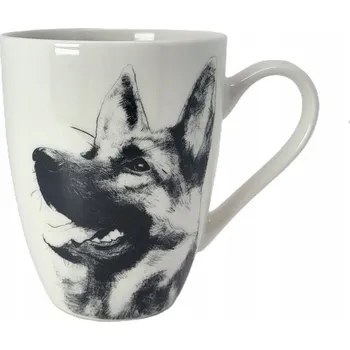 Hrnek Queen Isabell, porcelánový, s motivem psů, 350 ml