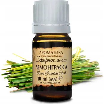 Vonný olej Esenciální olej z CITRONOVÉ TRÁVY 10ml AROMATIKA