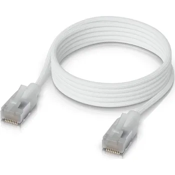 Datový kabel Ubiquiti UACC-Cable-Patch-EL-C6A-2M-W - UniFi Premium Patch Cable 2m UACC-Cable-Patch-EL-C6A-2M-W