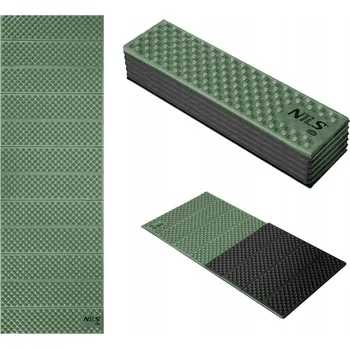 Karimatka NC1768 Skládací turistická karimatka 182x60cm Nils Camp zelená