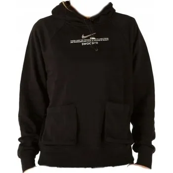 Dámská mikina Dámská Nike Mikina S Kapucí Swoosh Oversized Fit CZ8896-010 vel. M