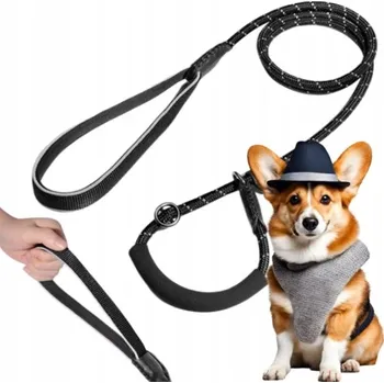 Vodítko pro psa Vodítko sada (obojek + vodítko) Dogness, materiál 152 cm