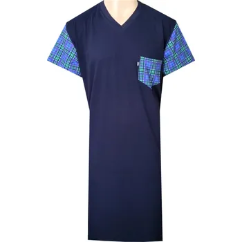 Pánská noční košile Pánská Noční Košile FOLTÝN NK411 Velikost: 6XL, Materiál: Krátký rukáv