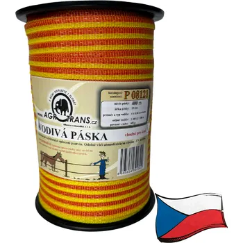 Ohradník Páska pro elektrický ohradník, 10mm, 4vodiče, 400m