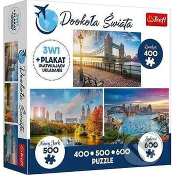 Kolem světa: Londýn, New York a Sydney - Trefl Trefl