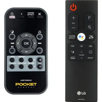 Dálkový ovladač LG AKB75595381 - dálkový ovladač duplikát