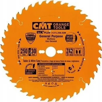 Pilový kotouč CMT Pilový kotouč na dřevo a laminát 216x30mm 64 zubů