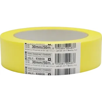 Lepicí páska Mako Basic krepová zakrývací páska 30 mm x 50 m