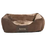 Pelíšek Scruffs Chester Box Bed 60cm čokoládový