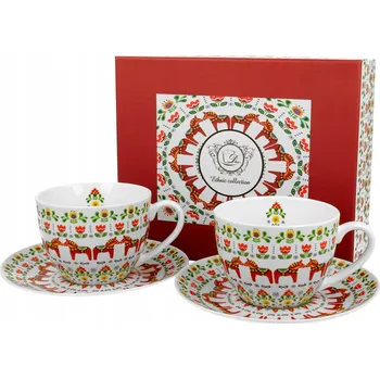 Dárkový porcelánový Šálek Exclusive Line 200 ml 2 ks