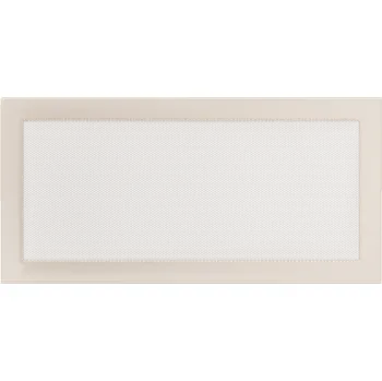 Krbové nářadí Krbová mřížka 22x45 cm krémová Kratki