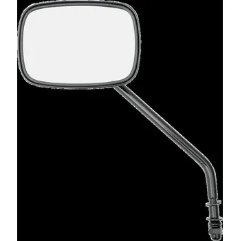 Zrcátko pro motocykl ZRCADLO PLN DLOUHÝ DŘÍK BLK 302110BLK