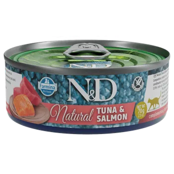 Krmivo pro kočku Konzerva N&D Natural Tuna&Salmon 70g