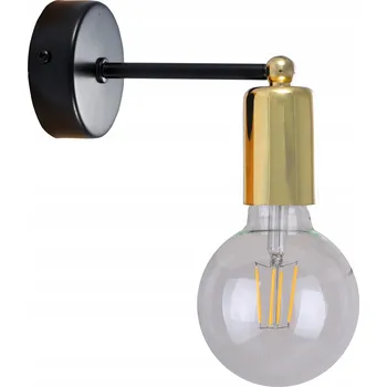 Nástěnné svítidlo Moderní nástěnná lampa Kinkiet Loft zlaté doplňky LED